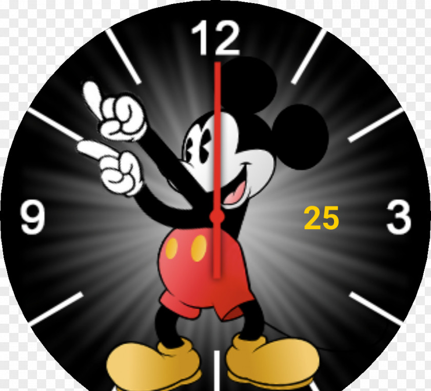 Lg Samsung Galaxy Gear S2 Mickey Mouse Asus ZenWatch Moto 360 (2nd Generation) PNG