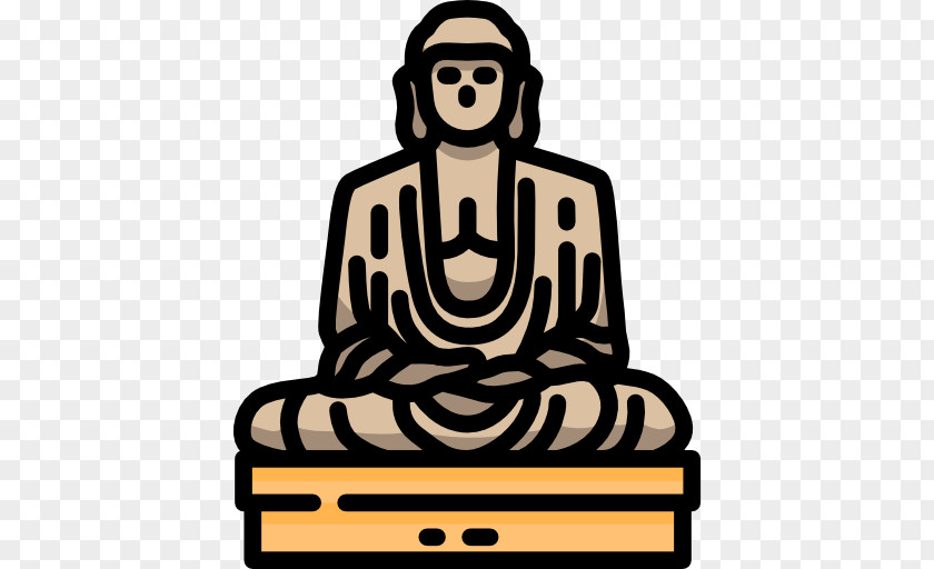 Standing Buddha Clip Art Monument PNG