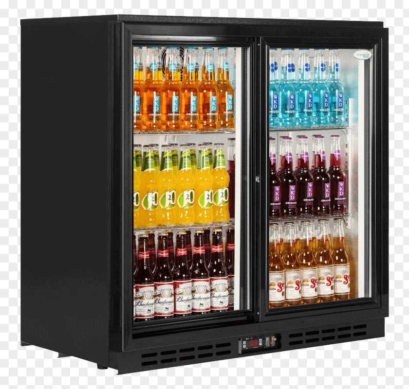 Visi Cooler Refrigerator Sliding Door Refrigeration PNG