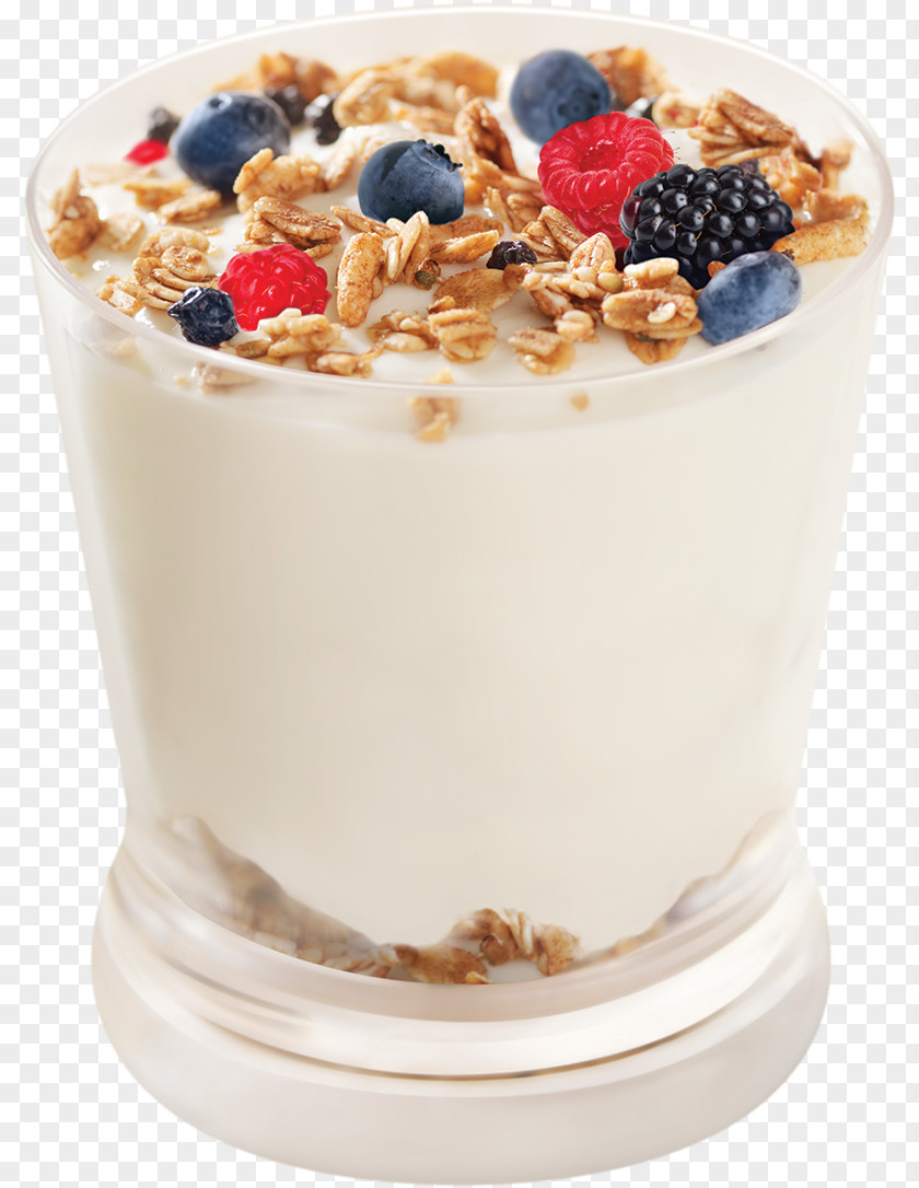 Yogurt Ice Cream Frozen Milk Parfait PNG