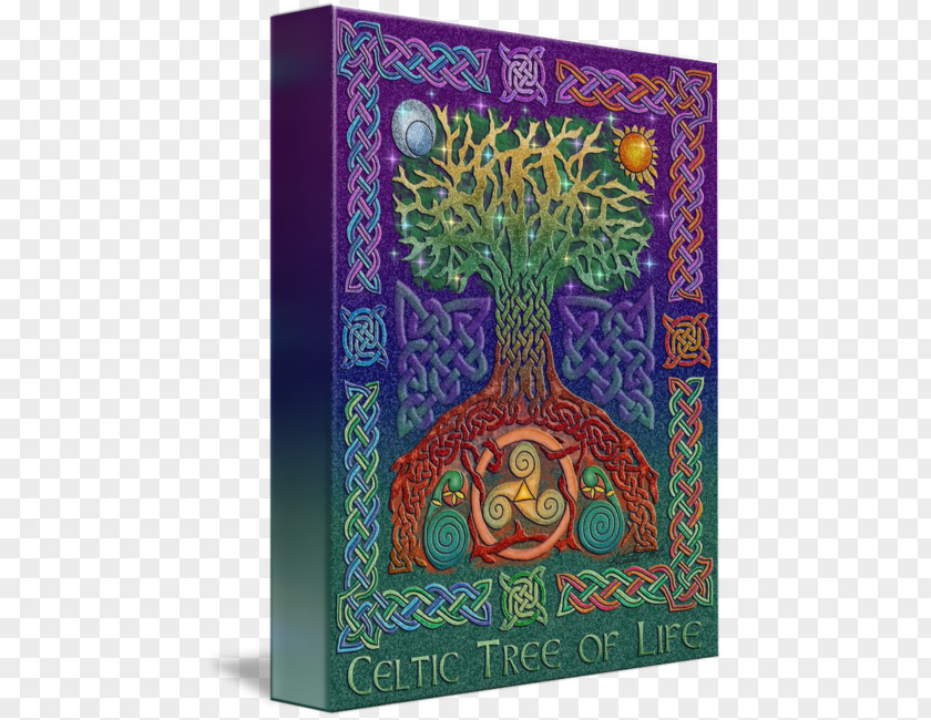 Celtic Tree Of Life Book Kells Art Knot PNG