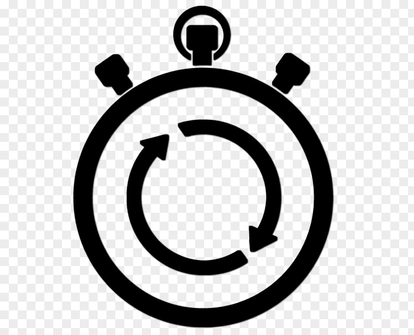 Logo Blackandwhite Circle Time PNG
