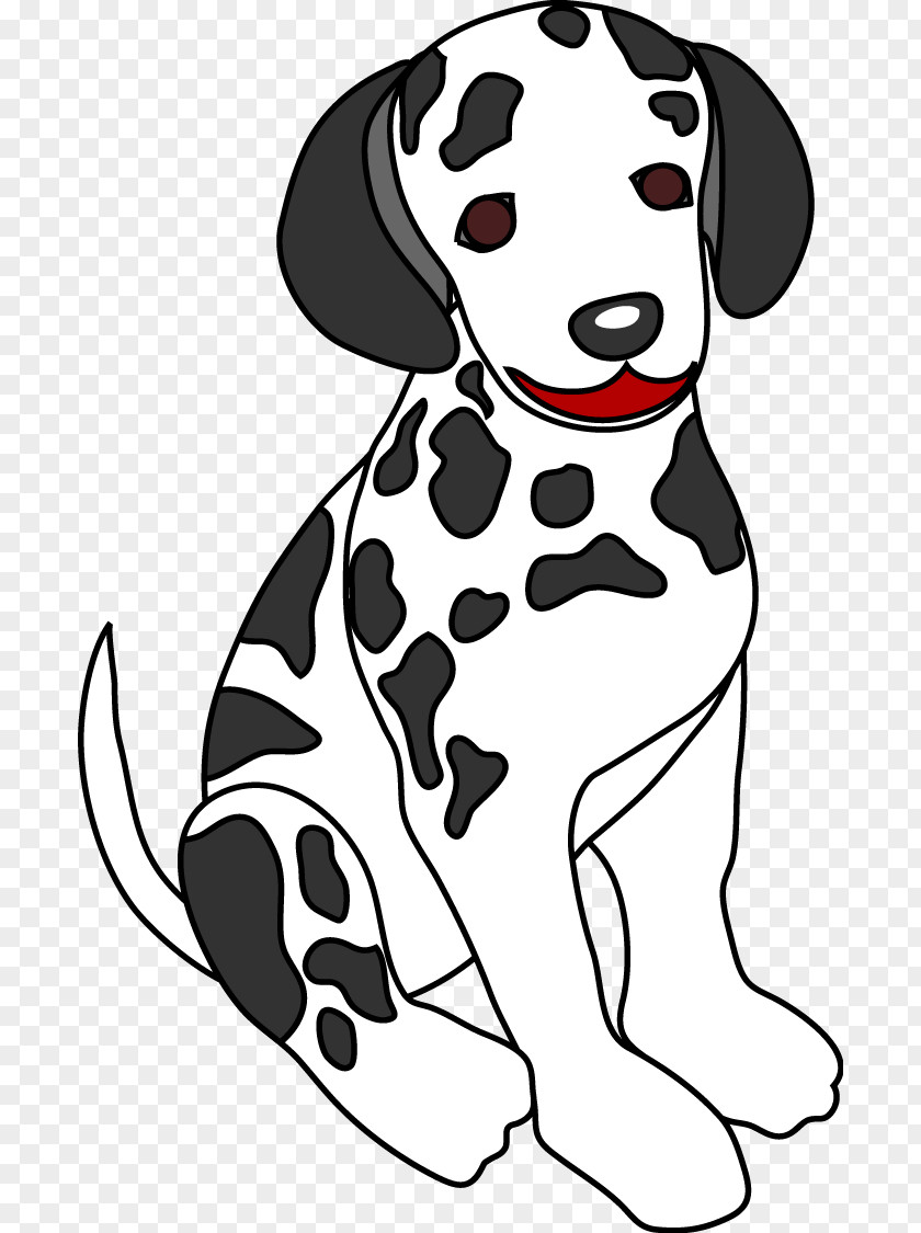 Dalmatian Dog Puppy Breed Companion Clip Art PNG