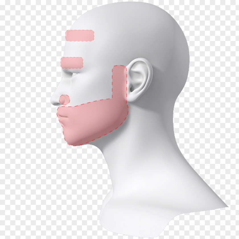 Ear Thumb Chin Jaw PNG