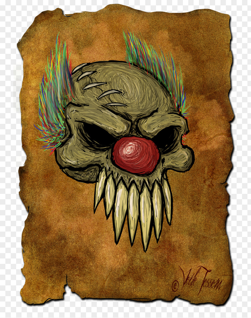 Freak Show Clown Demon Legendary Creature PNG