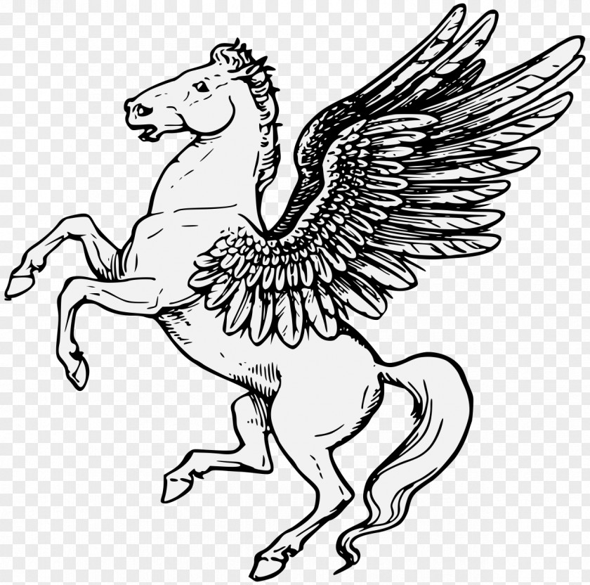 Pear Badge Pegasus Image Heraldry Drawing Unicorn PNG