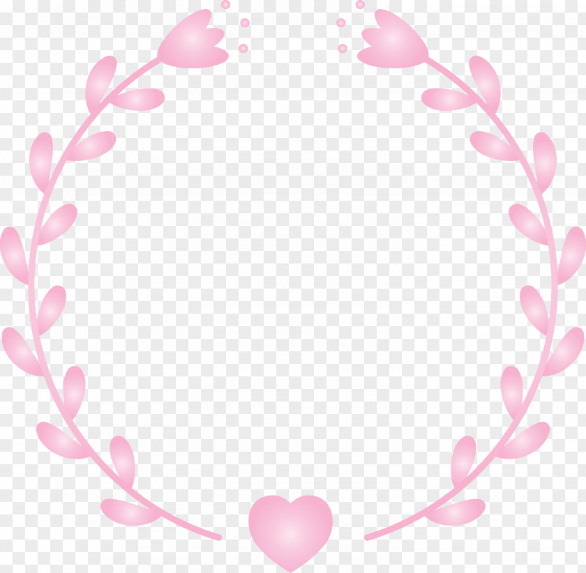Pink Heart Love PNG