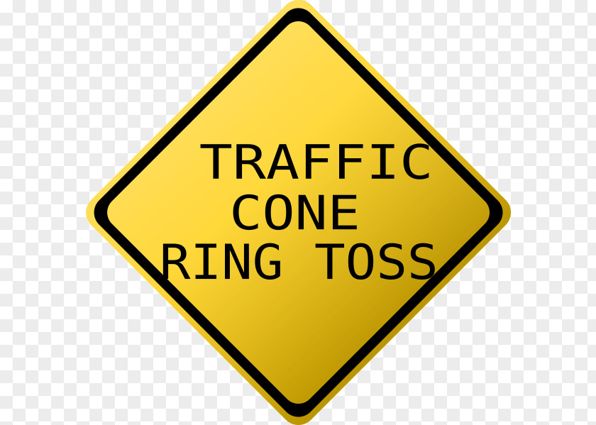 Ring Toss School Zone Traffic Sign Driving College PNG