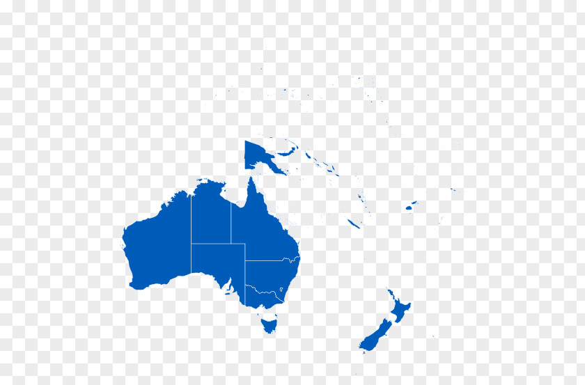 Australia Southeast Asia World Map PNG