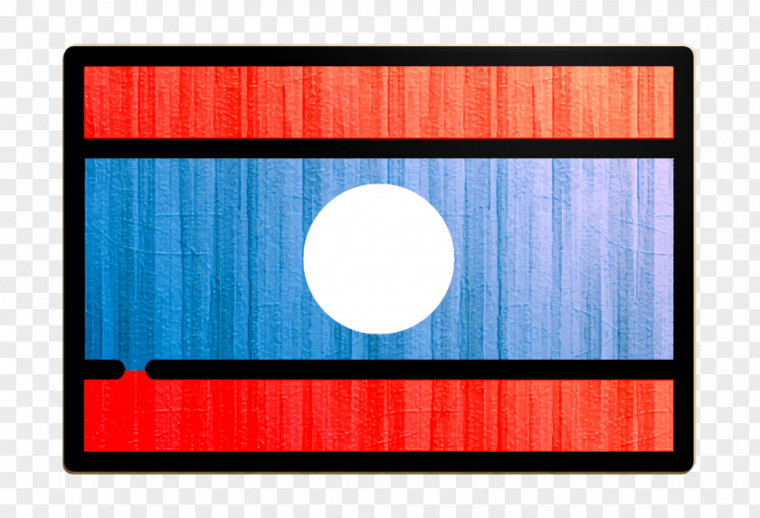 Flags Icon Laos PNG
