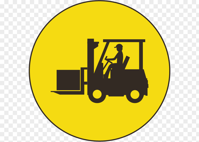 Forklift Loading Dock Sign Car Park Parking PNG