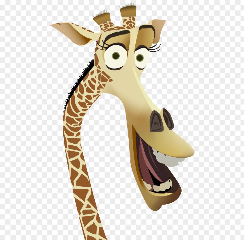 Madagascar Giraffe Melman Animation Character PNG
