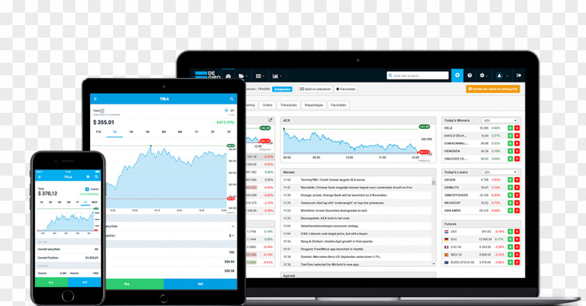 Share Degiro Broker Investment Investor Exchange-traded Fund PNG