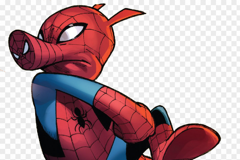 Spider-man Spider-Man Spider-Verse Spider Pig Spider-Ham PNG