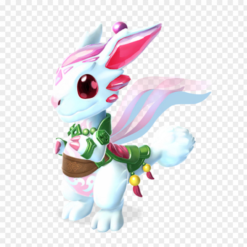 The Round Moon Rabbit Dragon Mania Legends PNG