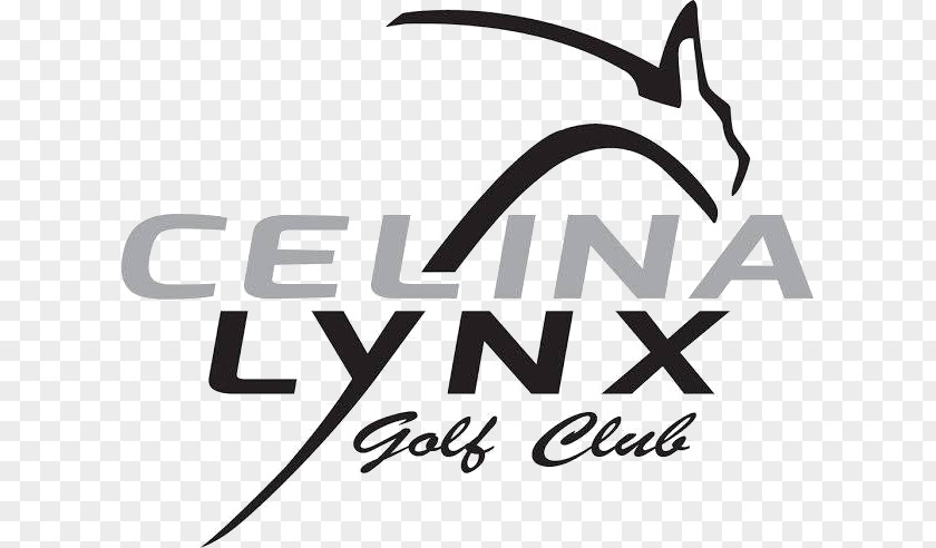 Celina Lynx Golf Club Logo Brand Font Clip Art PNG