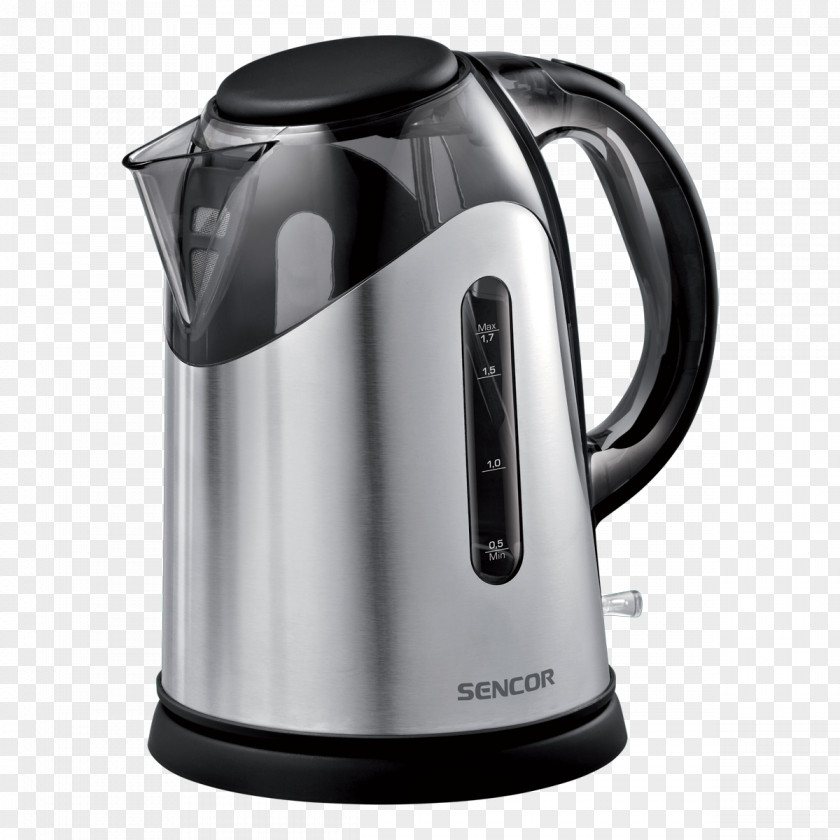 Kettle Electric Water Boiler Home Appliance Stainless Steel PNG