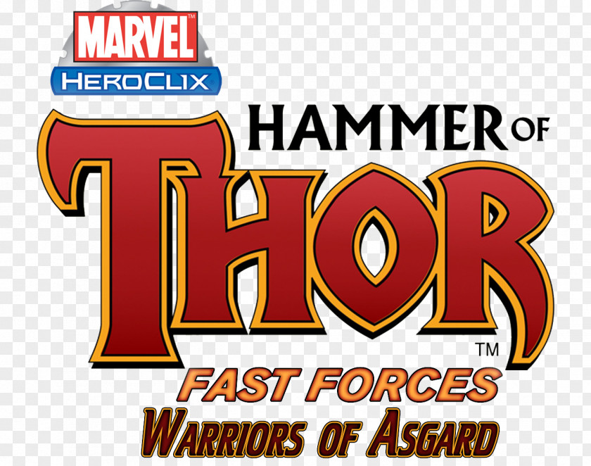 Thor Hammer Logo HeroClix Brand PNG