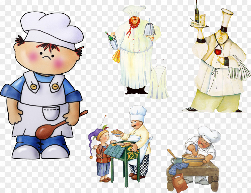 Fat Chef Drawing Cook Clip Art PNG