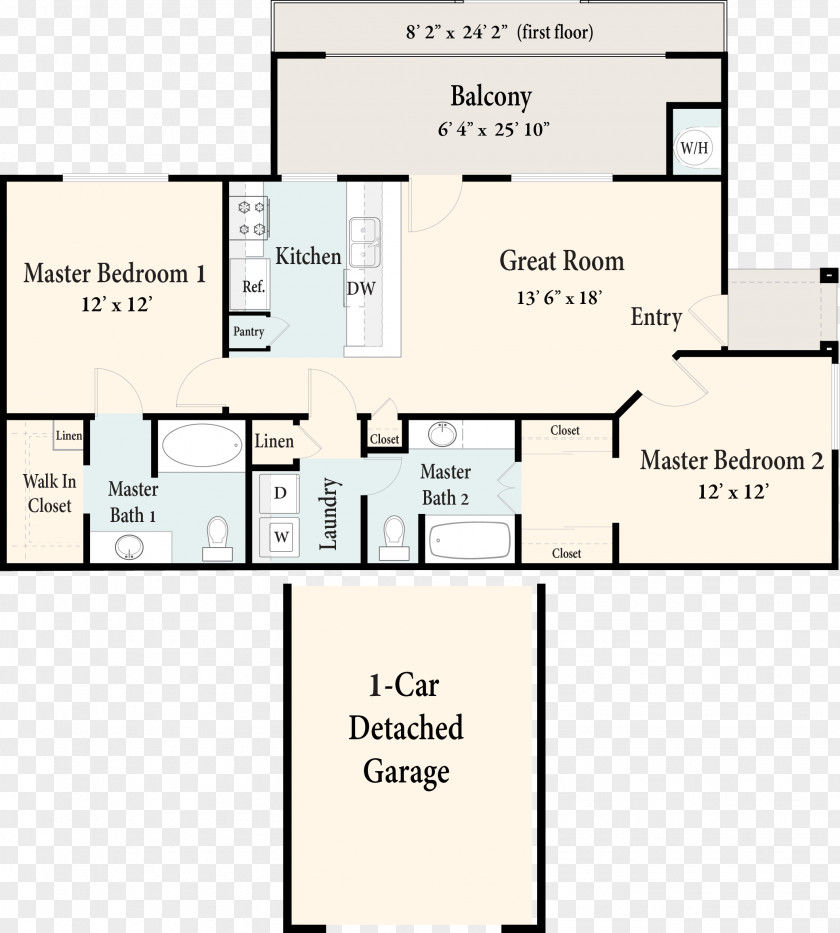 House Floor Plan Homecoming At Terra Vista Apartment PNG