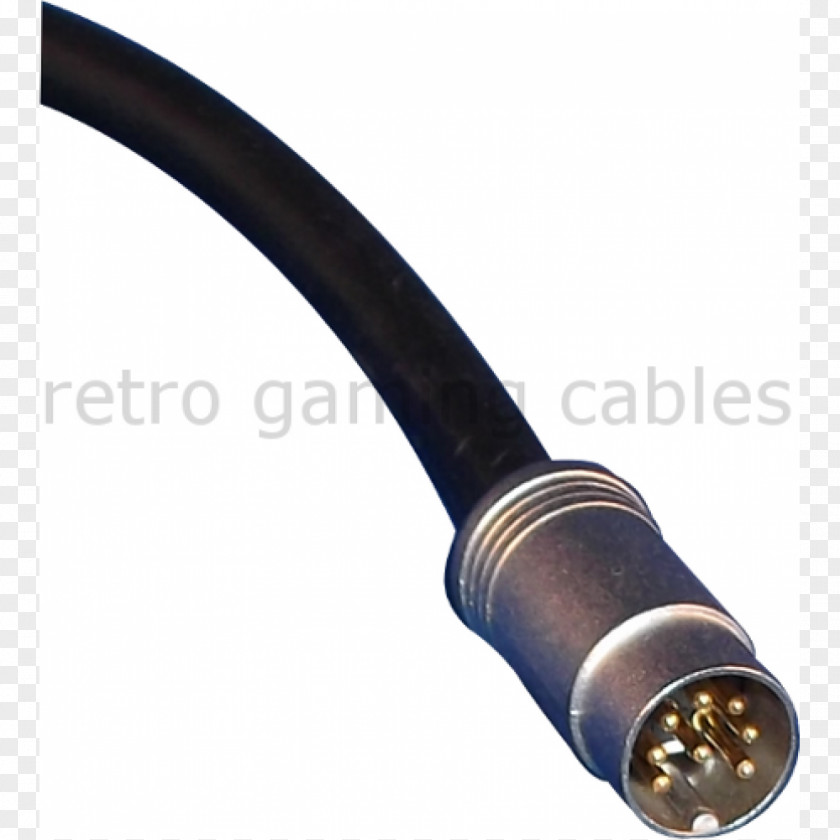 Megadrive Coaxial Cable SCART Television Electrical Video PNG