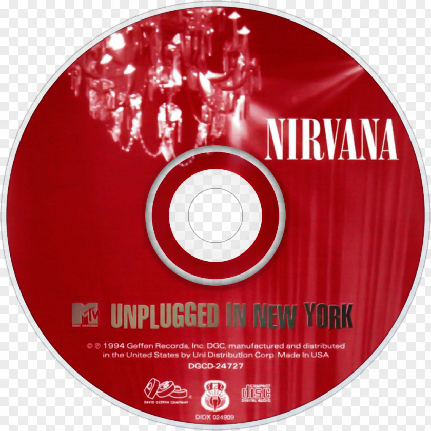Unplugged MTV In New York Nirvana Album Nevermind Bleach PNG