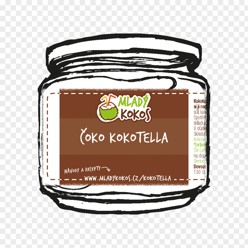 YOUNG COCONUT Coconut Jam Flavor Butter PNG