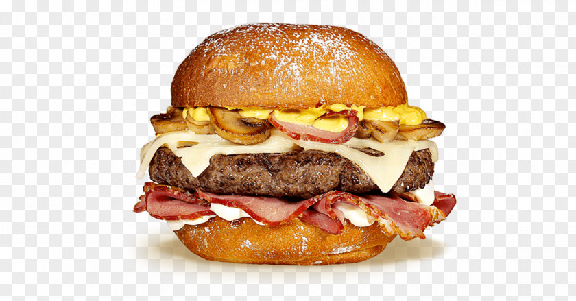 Bacon Cheeseburger Hamburger Ham And Cheese Sandwich PNG