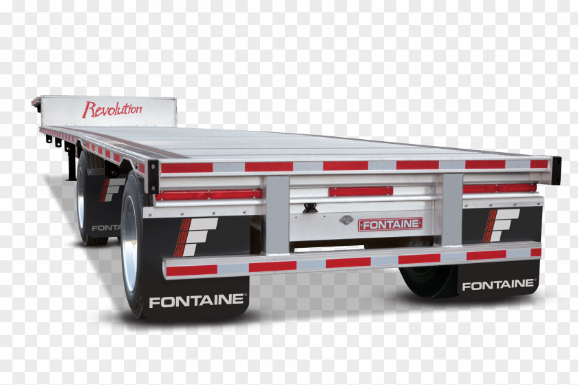 Car Fontaine Commercial Trailer, Inc. Flatbed Truck Semi-trailer PNG