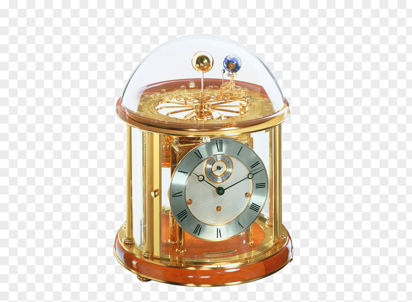 Clock Hermle Clocks Mantel Movement Torsion Pendulum PNG