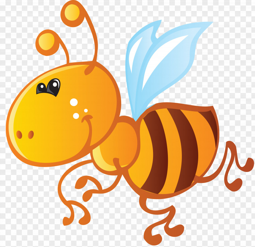 Cute Animals Coloring Book Infant Bee Insect PNG