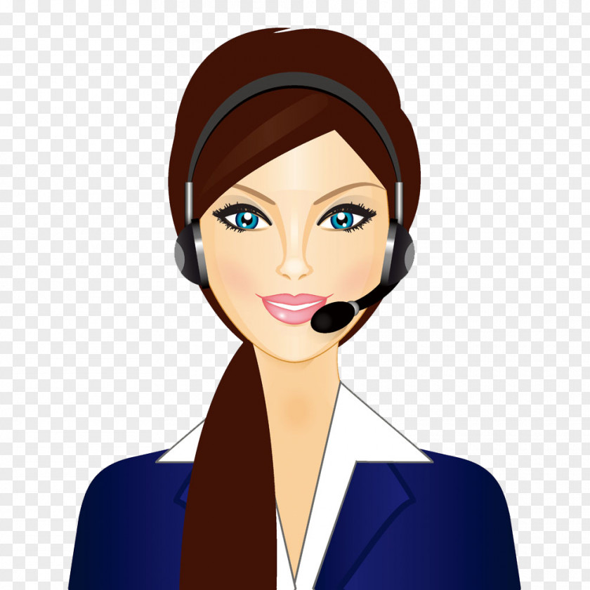 Wear Long Suits In Suit Call Centre Royalty-free Customer Service Clip Art PNG
