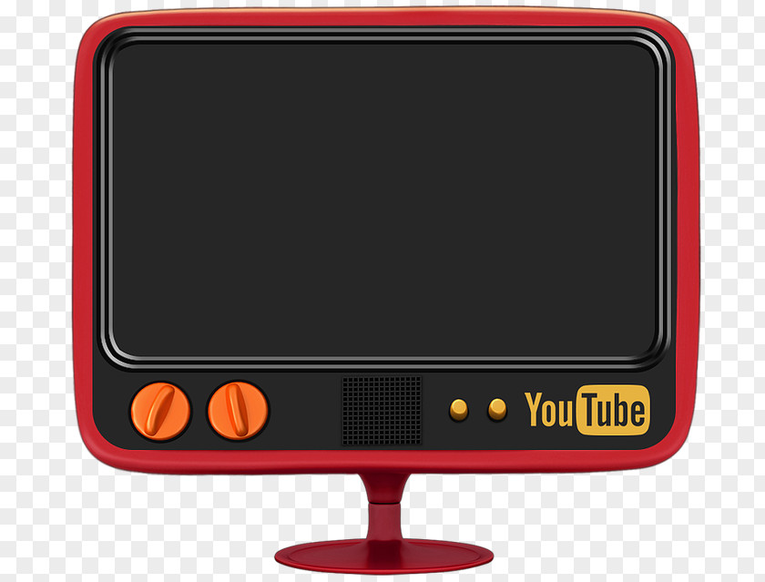 Youtube Television Set Computer Monitors Multimedia YouTube Product PNG