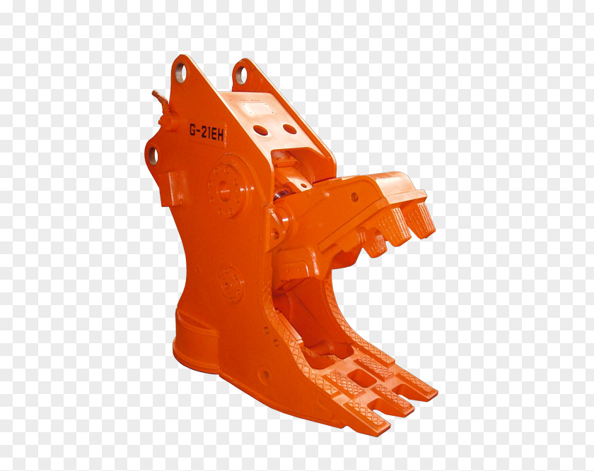 Dents Breaker Concrete Hydraulics Shovel Tractor PNG
