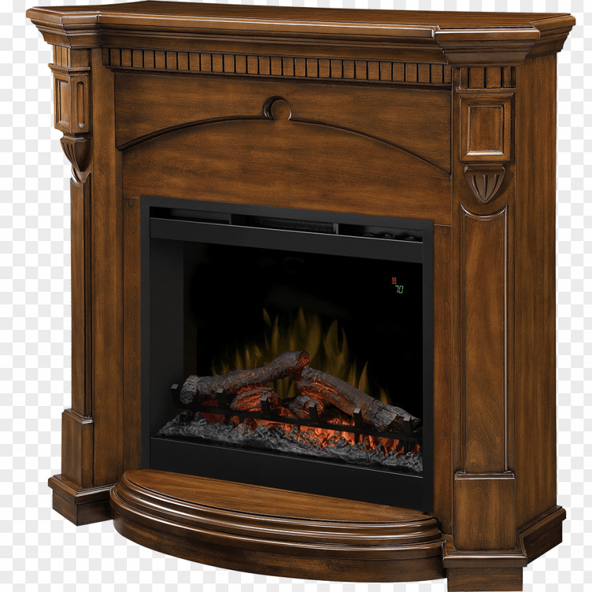 Fireplace Electric Electricity Mantel GlenDimplex PNG