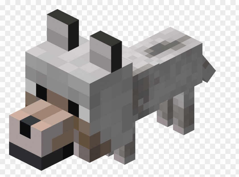 Baby Wolf Minecraft: Pocket Edition Dog Mob Lego Minecraft PNG