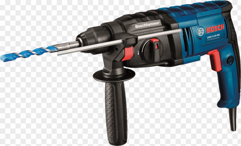 Hammer Bosch Professional GBH SDS-Plus-Hammer Drill Incl. Case Augers Tool PNG