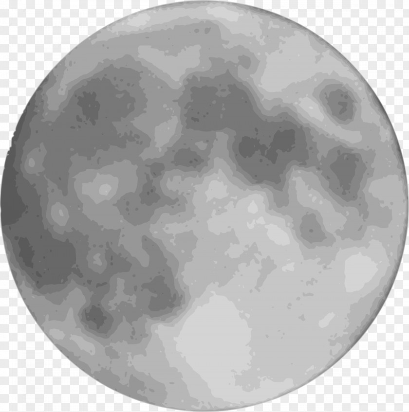 Moon Full Halloween Clip Art PNG