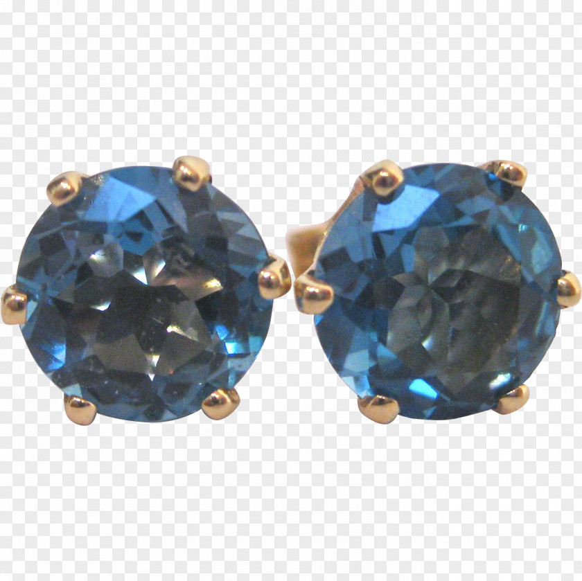 Sapphire Earring Body Jewellery Colored Gold PNG
