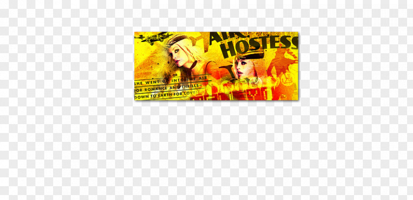 Air Hostess Logo Advertising Yellow Brand Centimeter PNG
