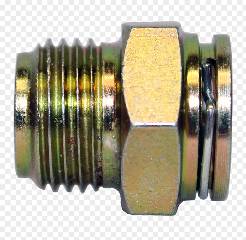 Brass Electrical Connector Oil Cooling Adapter General Motors PNG