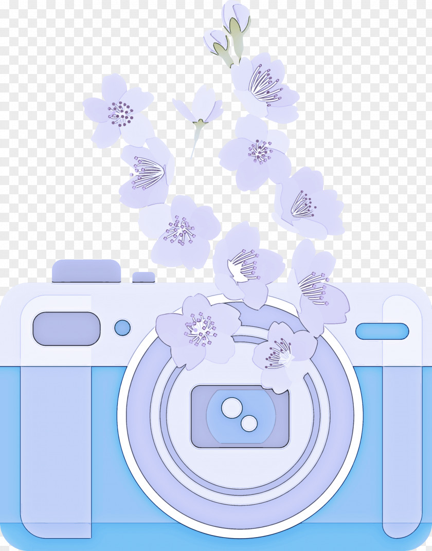 Camera Flower PNG