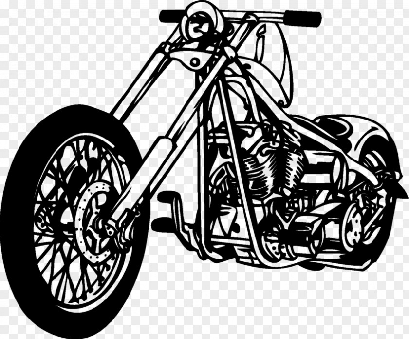 Car Bicycle Wheels Chopper Motorcycle PNG