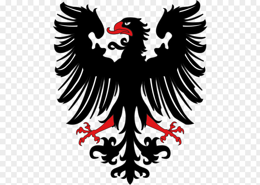 Eagle Black Logo Image, Free Download Heraldry Coat Of Arms PNG