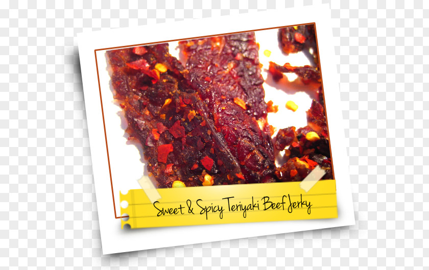 Beef Jerky Venison Meat Teriyaki PNG