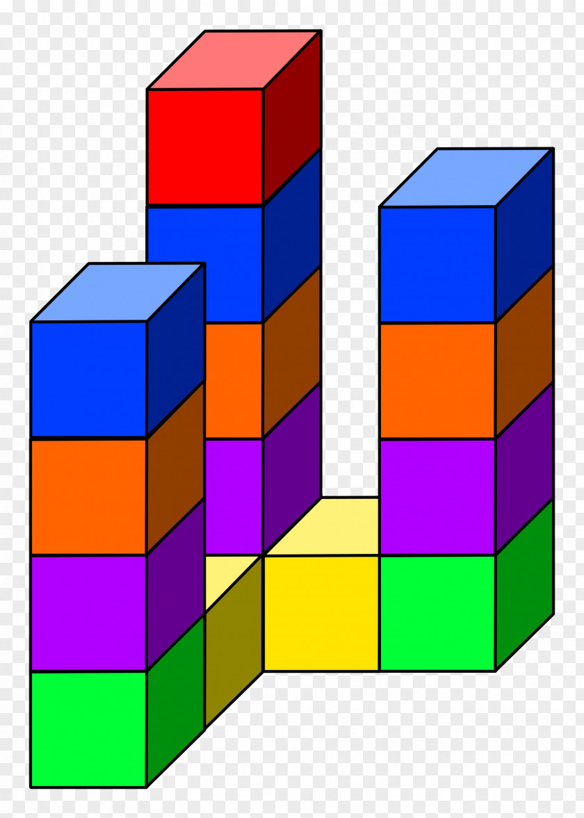 Cube Unit Square Puzzle Clip Art PNG