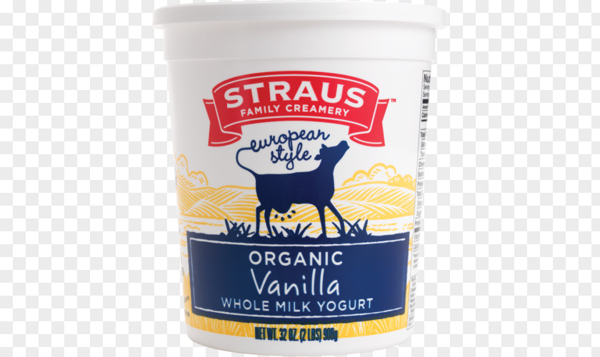 Milk Organic Food Ice Cream Yoghurt Straus Family Creamery PNG