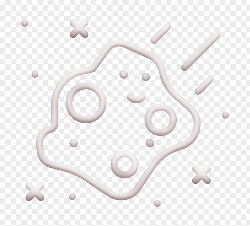 Space Icon Meteorite PNG