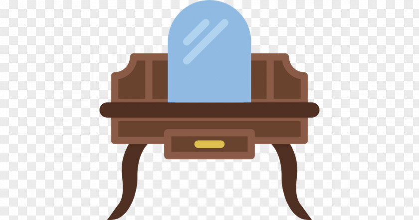Table Furniture Cartoon Drawing Mirror PNG