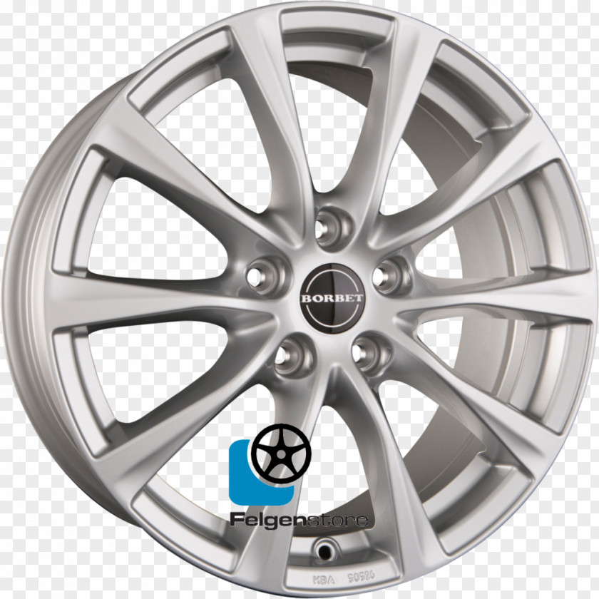 Car BORBET GmbH Rim Alloy Wheel PNG